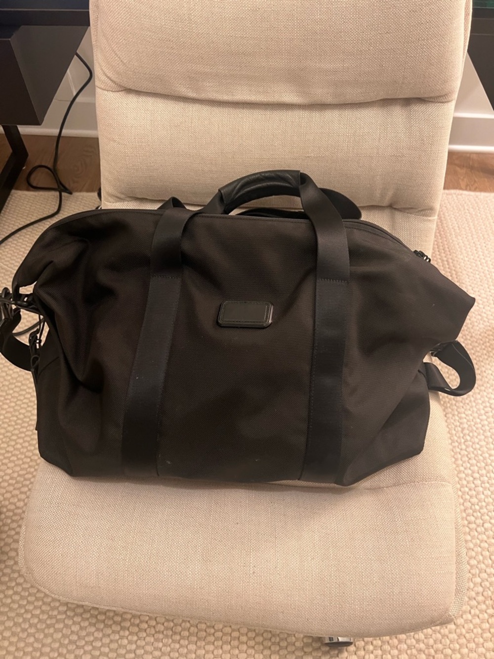 Tumi Alpha II - Black Duffle Bag